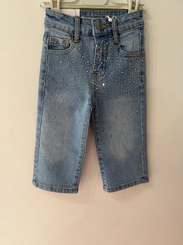JEANS NEONATA BRILLANTINI