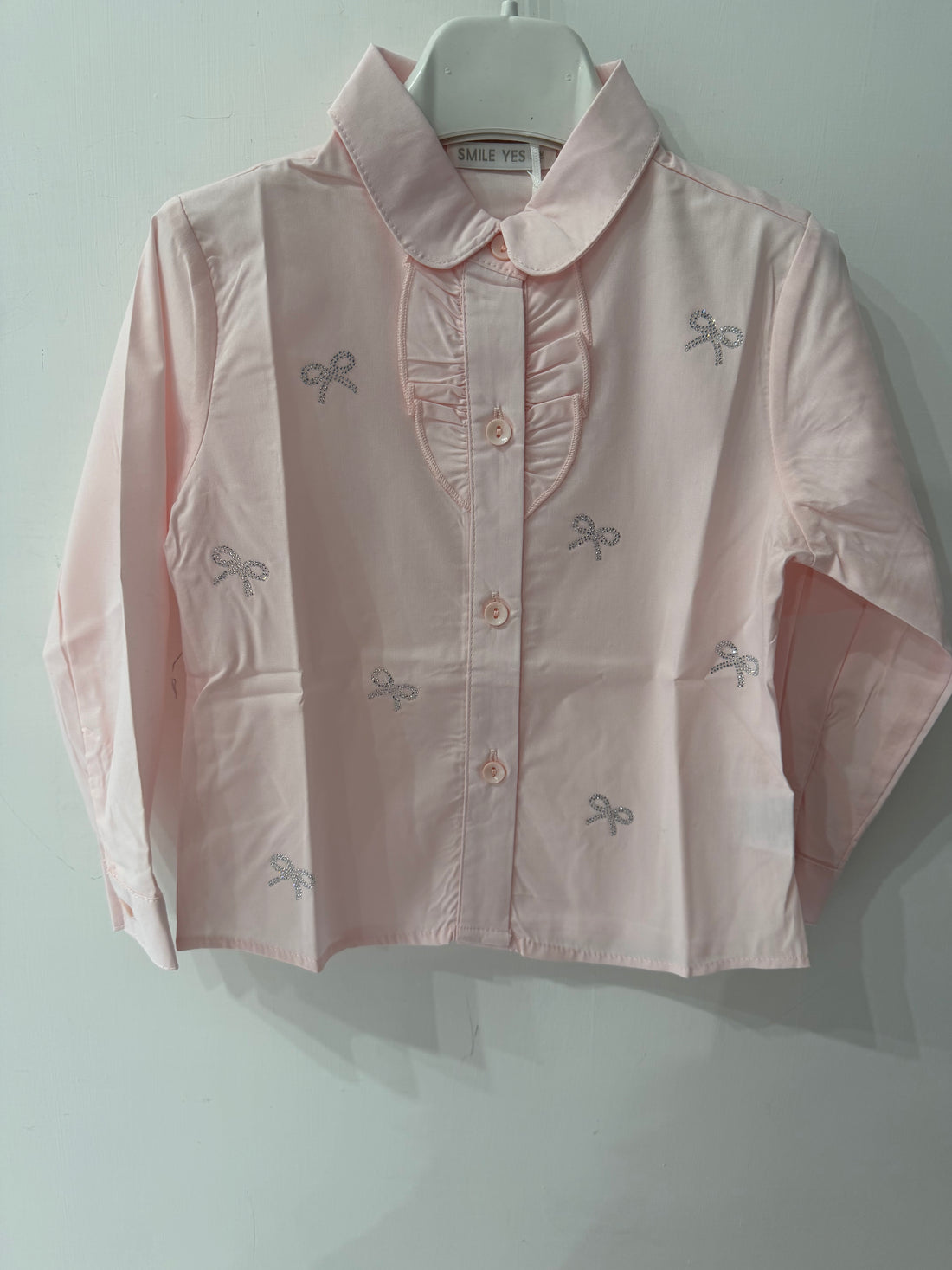 CAMICIA NEONATA FIOCCO