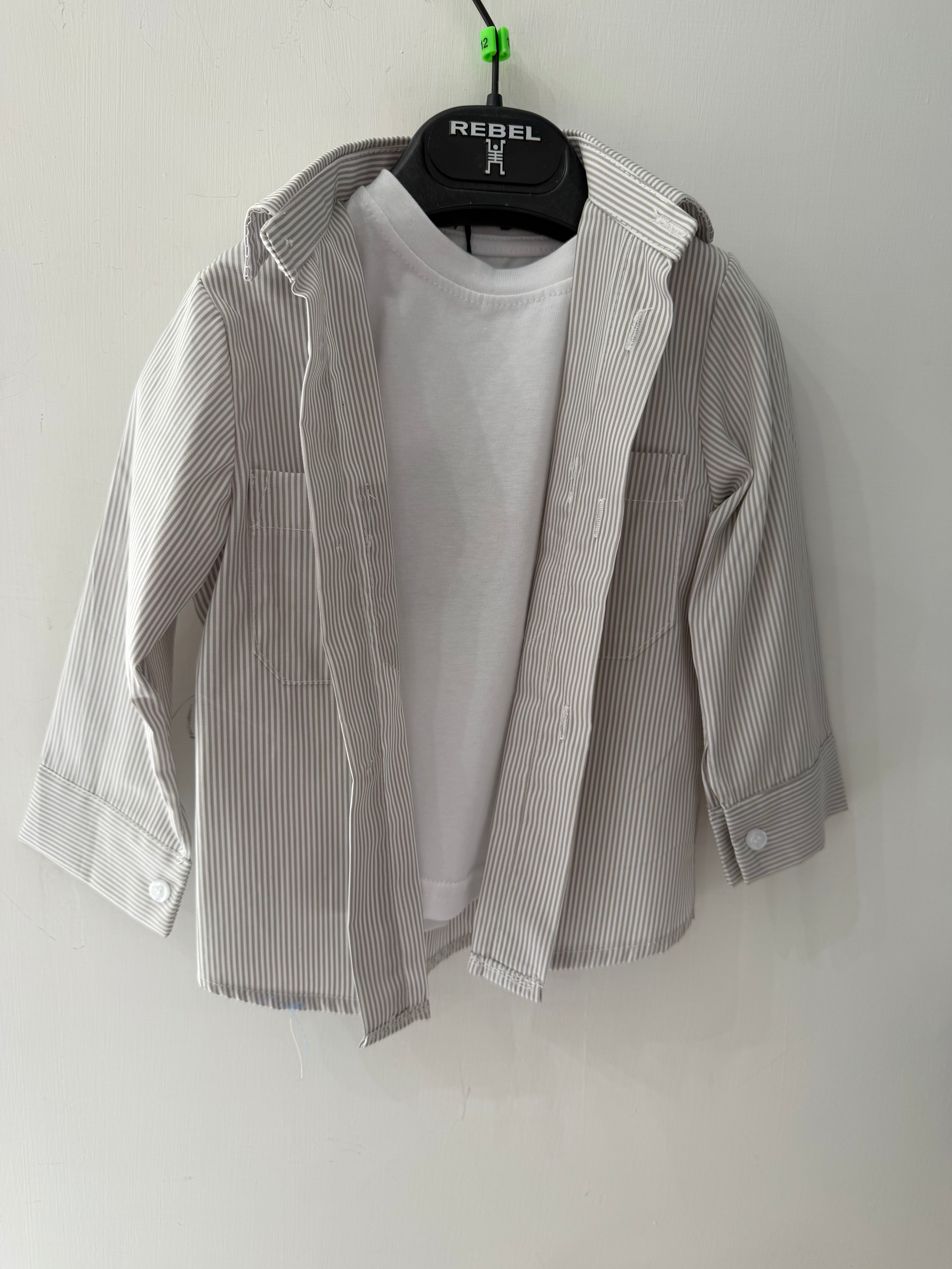 Camicia+t-shirt