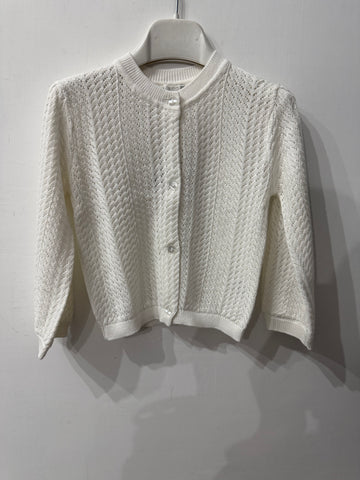 Cardigan traforato