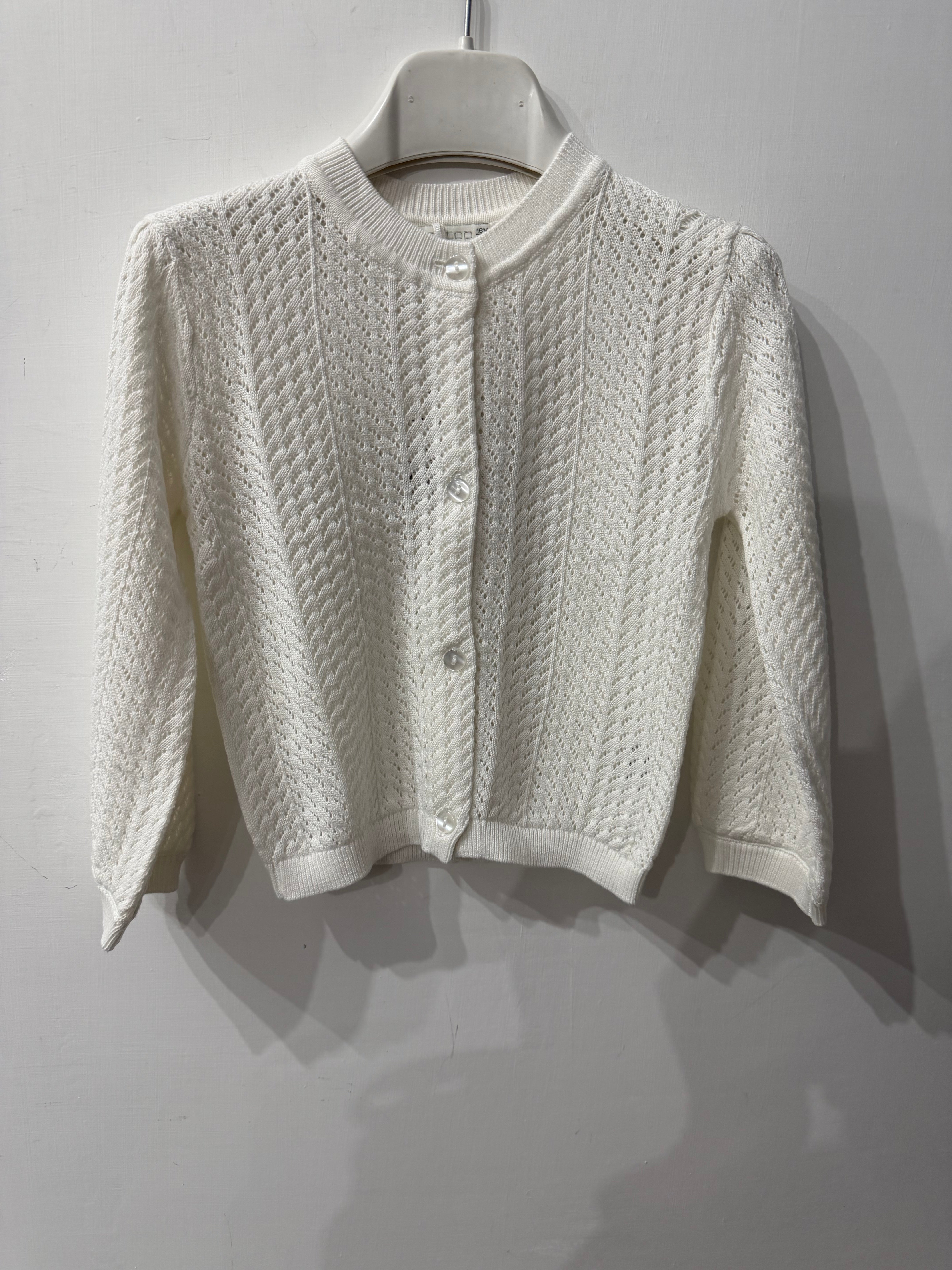 Cardigan traforato